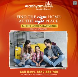 Luxury 3-BHK Apartments in Ghaziabad – Aradhyam Spa City