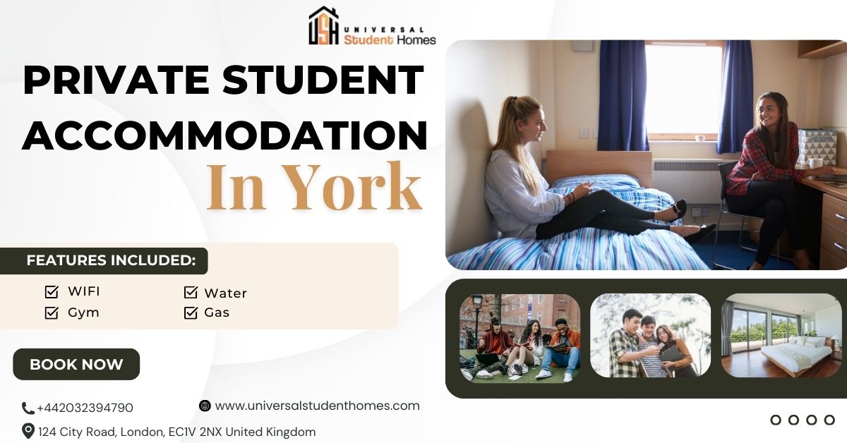 Top-Rated Private Student Accommodation in York with Univer